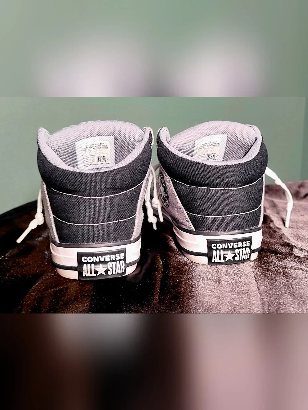 Converse Kids Gray High-Top All Star Sneakers